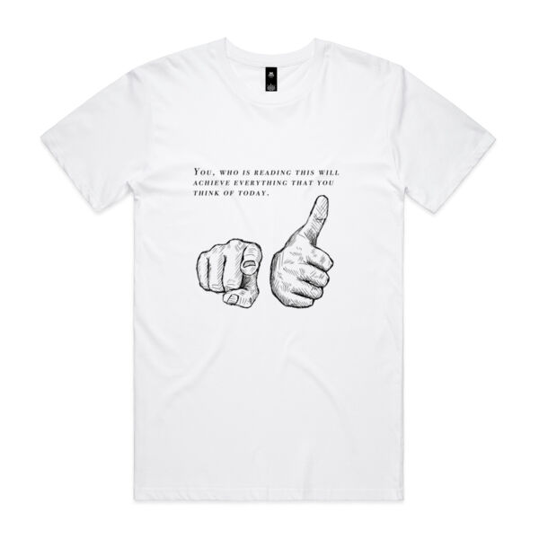 You Can Achieve. Mens. Light Colour - Mens Staple T shirt Thumbnail