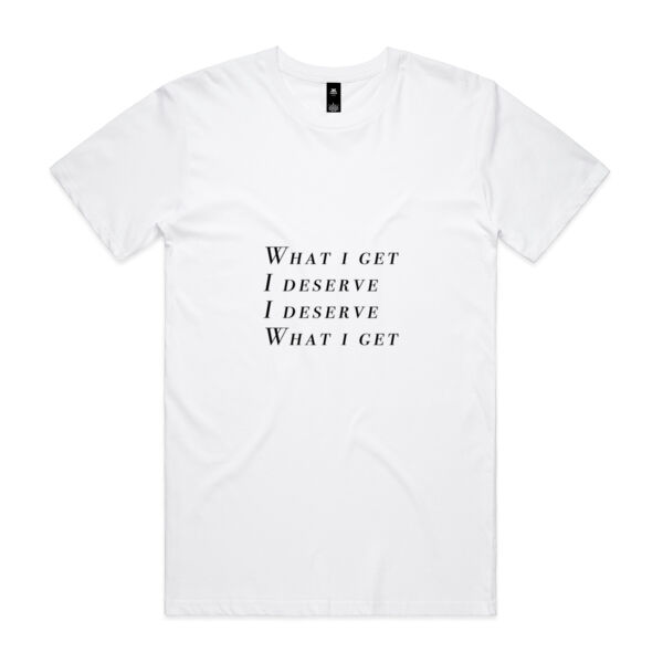 Deserve (Light Colours) - Mens Staple T shirt Thumbnail